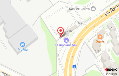 АЗС Газпромнефть-Новосибирск на Сухарной улице на карте