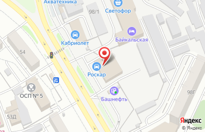Автомойка на улице Бурова-Петрова на карте