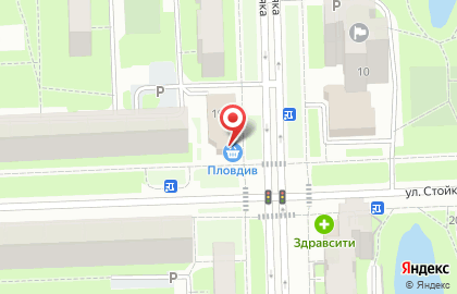Магазин игрушек и канцтоваров на улице Генерала Симоняка на карте