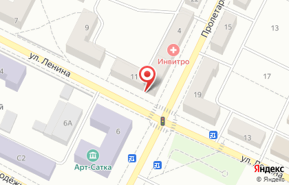 Автошкола Мотор на улице Ленина на карте