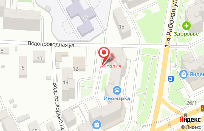 Сауна Анталия в Томске на карте