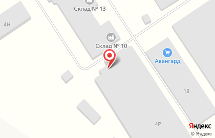 Автостоянка Красные ворота на карте