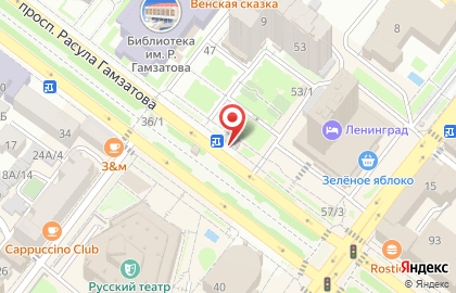 Продуктовый магазин в Махачкале на карте
