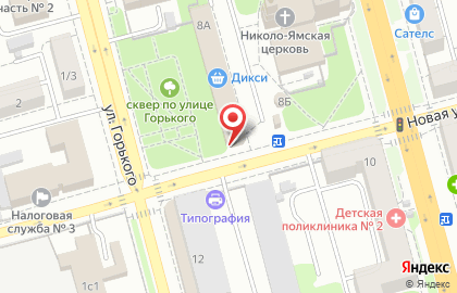 Бутик на улице Циолковского на карте