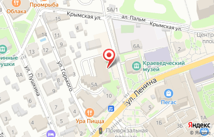 Терминал Энерготрансбанк на Крымской улице на карте