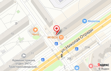 585, ООО Ломбарды ЮС-585 в Тракторозаводском районе на карте