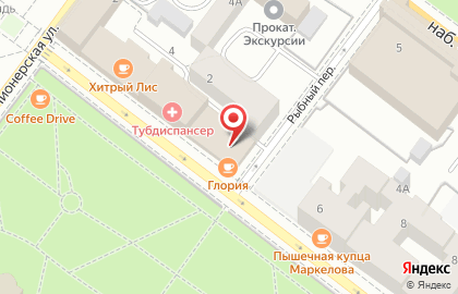 Хозтовары на проспекте Ленина на карте