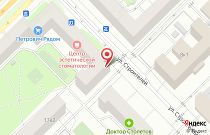 Магазин слуховых аппаратов Акустик на проспекте Вернадского на карте