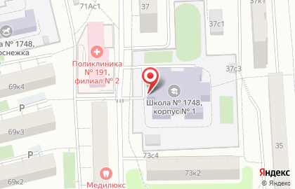 Участковая избирательная комиссия №1235 на карте