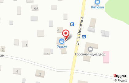 Мини-маркет Урдэл на карте
