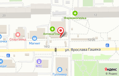 Магазин кондитерских изделий в Ленинском районе на карте