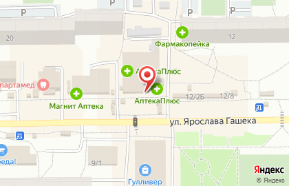 Магазин бытовой химии Блеск market в Ленинском районе на карте
