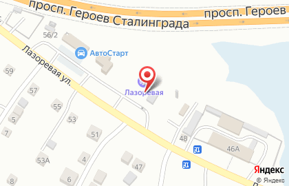 АЗС в Волгограде на карте