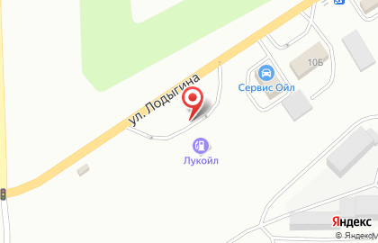 ЛУКОЙЛ-Центрнефтепродукт на улице Лодыгина на карте
