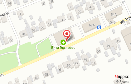 Банкомат СберБанк на улице Чапаева, 62б на карте