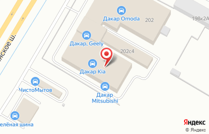 Официальный дилер KIA ДАКАР на Таллинском шоссе на карте