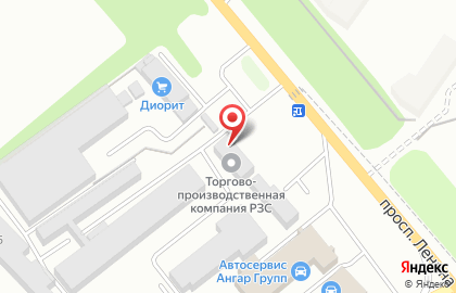 Оптово-розничный центр Оптово-розничный центр на проспекте Ленина на карте