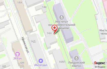 Петербург на улице Академика Павлова на карте