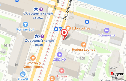Фирменный магазин Великолукский мясокомбинат на Лиговском проспекте на карте
