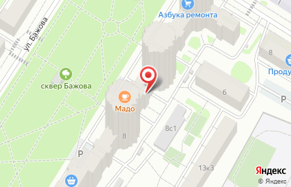 Магазин Мясницкий ряд на метро Ботанический сад на карте