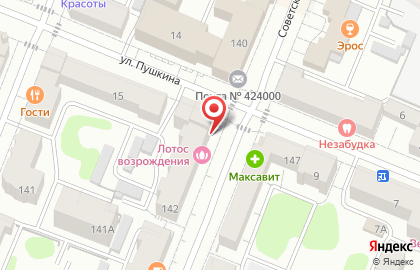 Салон ювелирных изделий Жемчуг на Советской улице на карте
