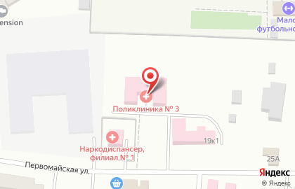 Первомайский филиал Королёвская городская больница на Первомайской улице в Королёве на карте