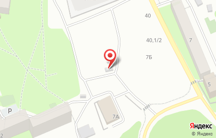 Автостоянка в Перми на карте