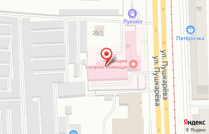 Бильярдный зал На Пушкарёва на карте