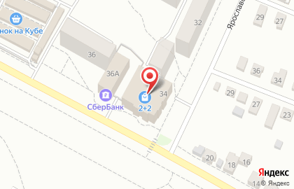 Банкомат втб 24, пао в Ярославле на карте