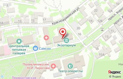 Диагностический кабинет УЗИ на проспекте Кирова на карте