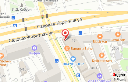 Продуктовый магазин КуулКлевер на Садовой-Каретной улице на карте