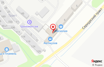 Производственное объединение Арбанская Лесопилка на карте