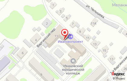 Ивановский центр по гидрометеорологии и мониторингу окружающей среды на карте