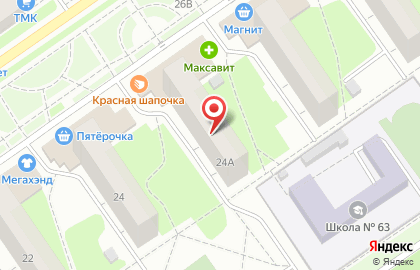 Салон-парикмахерская Карамель в Автозаводском районе на карте