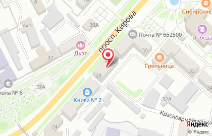 Бест-Недвижимость на проспекте Кирова на карте