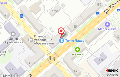 Фирменный магазин Зингер в Кургане на карте