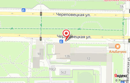 Пиццерия Pizza Hut на Череповецкой улице на карте