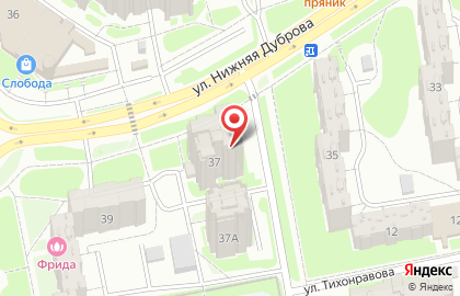 Парикмахерская Зазеркалье во Владимире на карте