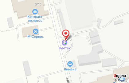 АЗС НеоТек на Красной улице на карте