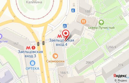 Банкомат Связной Банк в Заельцовском районе на карте