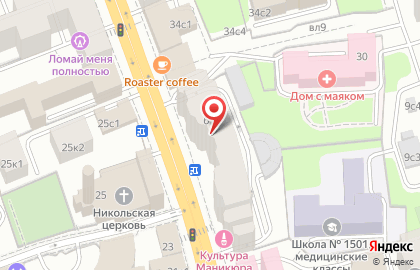 ALIBRA SCHOOL на Маяковской на карте