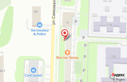 Сеть продуктовых магазинов, ИП Бац М.В. на улице Самохвалова на карте