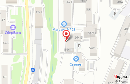 Сауна Золотая на карте