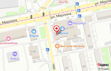 Магазин Модные игрушки на улице Петра Мерлина на карте