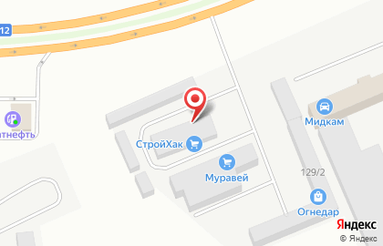 Торговая фирма на Казанском проспекте на карте