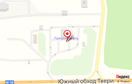 АЗС в Твери на карте