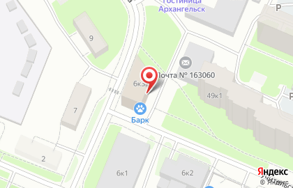 Автомойка Луна на улице Шабалина на карте