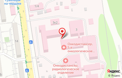 Поликлиника, Сахалинский областной онкологический диспансер на карте