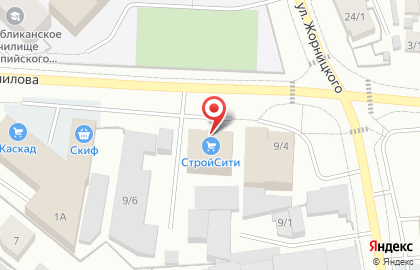 Магазин строительно-отделочных материалов Строй Сити в Якутске на карте