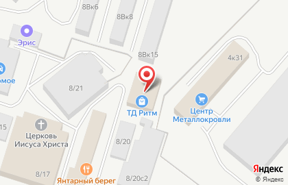 Сауна Ритм на Промышленной улице на карте